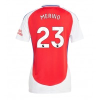 Camiseta Arsenal Mikel Merino #23 Primera Equipación para mujer 2024-25 manga corta